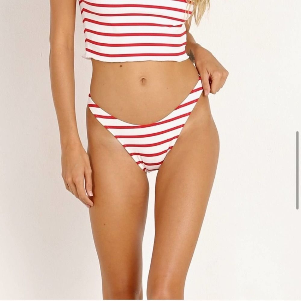 NWT New Solid‎ & Striped Bikini Meghan Bottoms XL